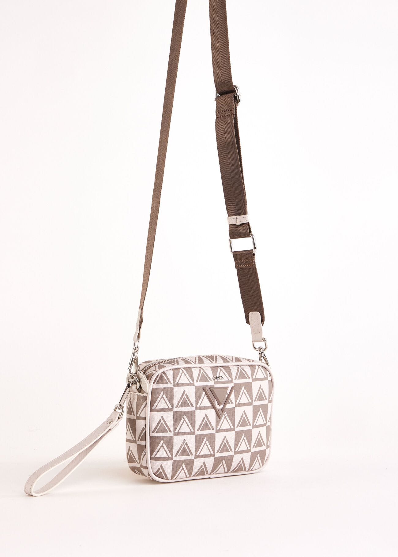 Crossbody bag with logo