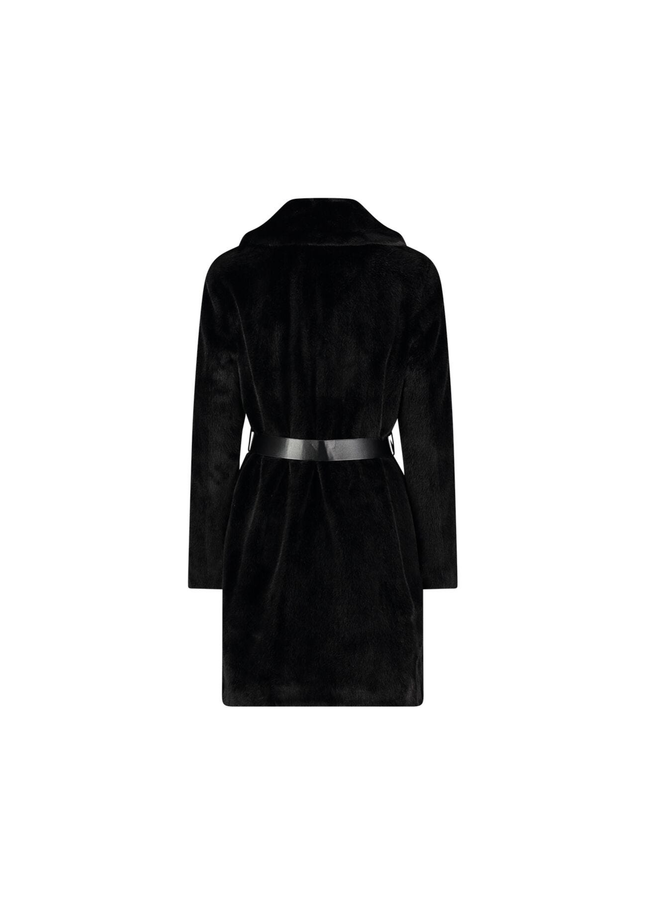 Cappotto in pelliccia sintetica
