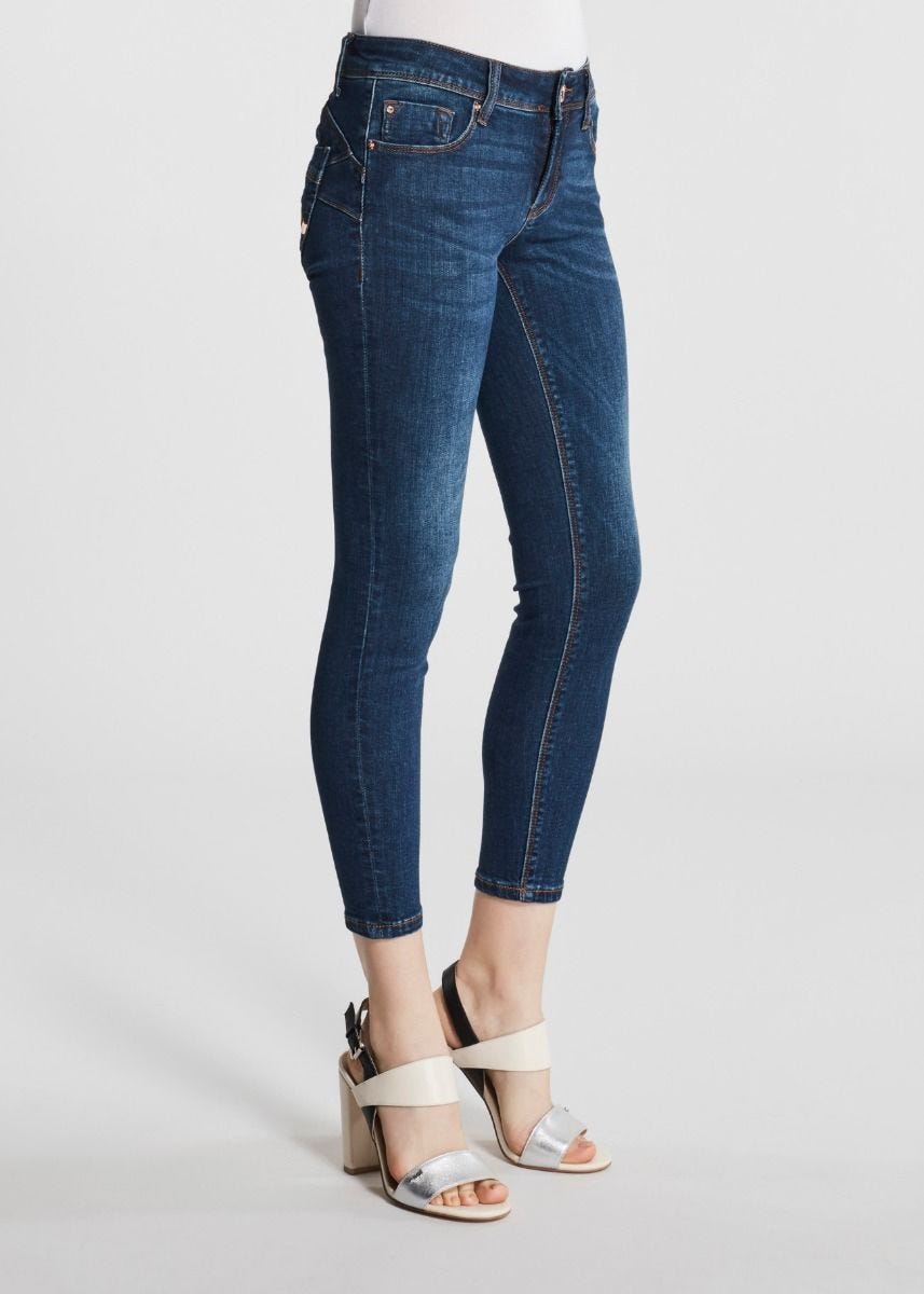 Jeans capri super skinny