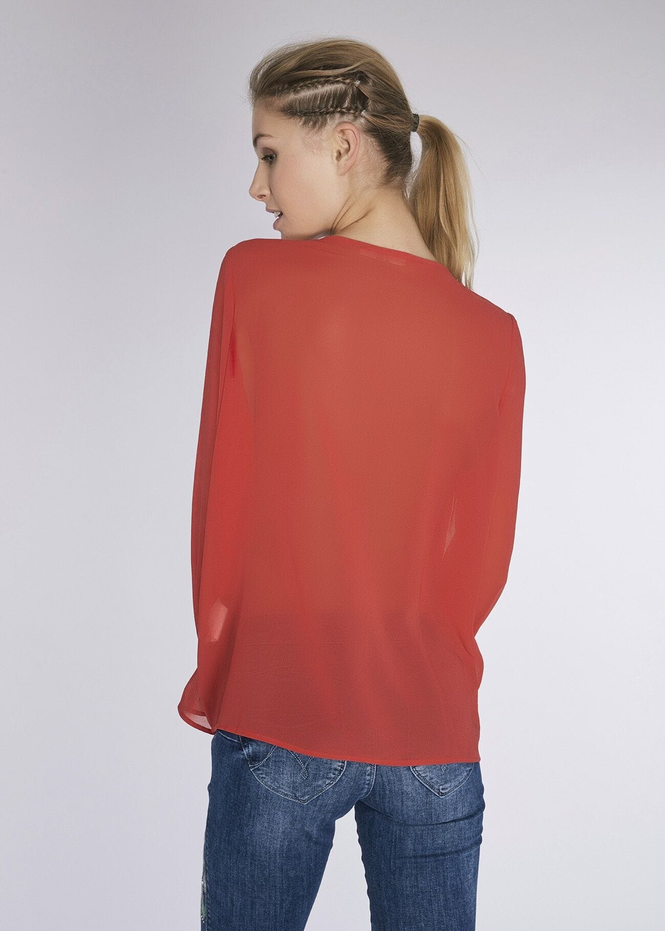 BLUSA M L CON ROUCHE