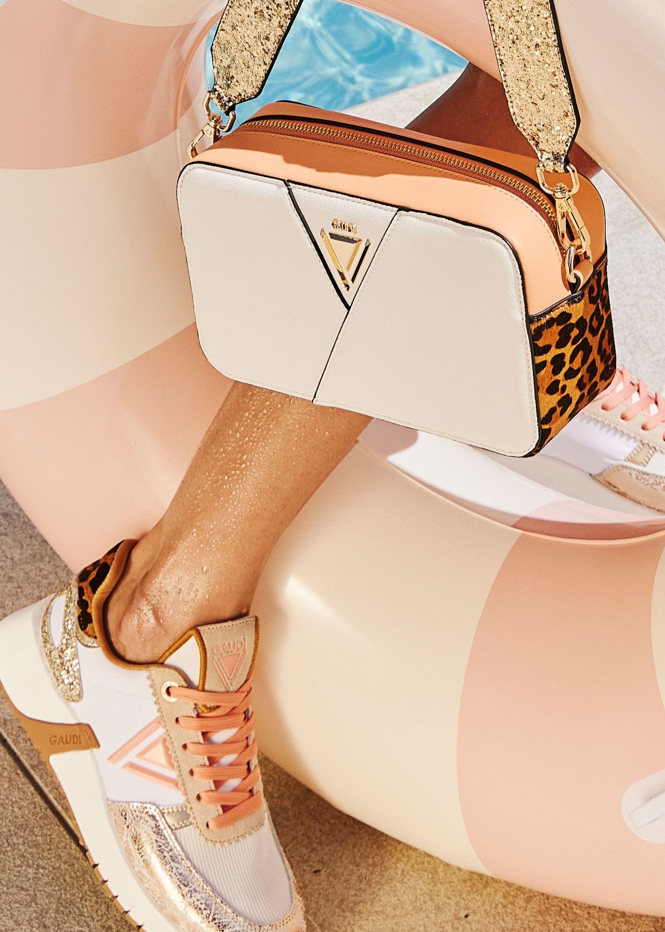 Borsa crossbody in pelle
