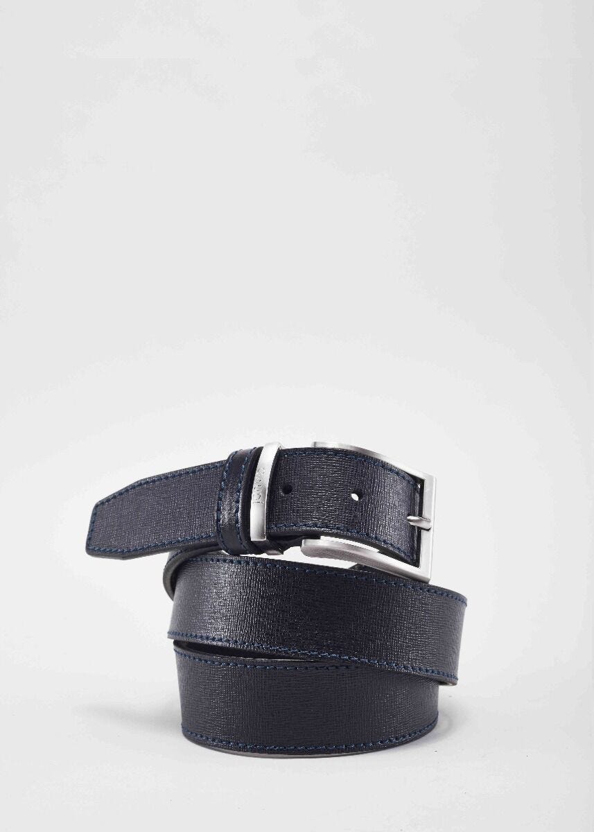 Ceinture r&eacute;glable en cuir 