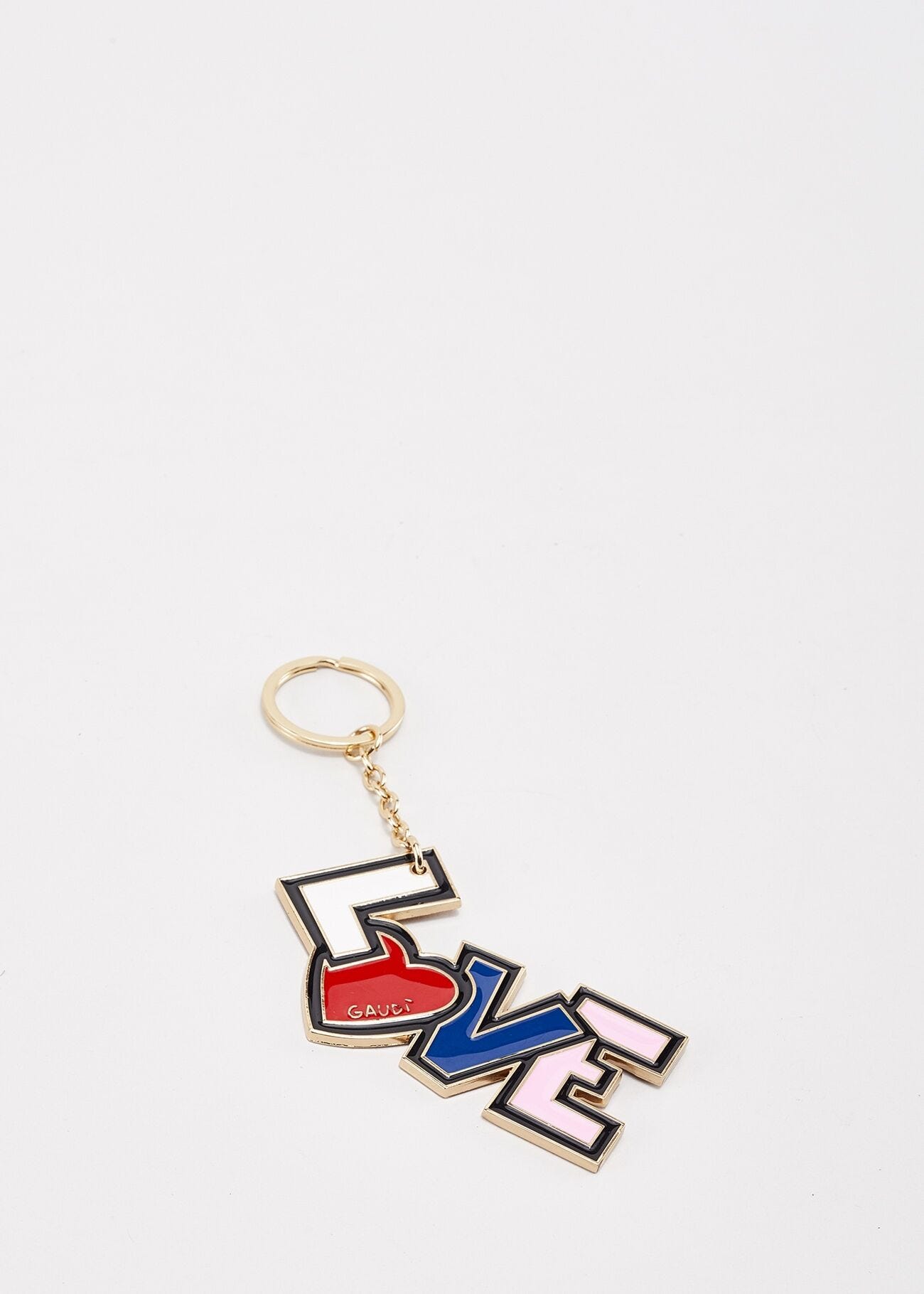 Love metal key chain