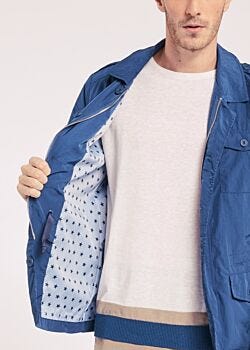 Blue Wing Teal Bunda z technickej látky Gaudì Jeans