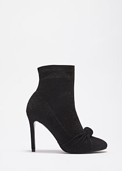 Low boot in lurex with decorative knot Gaudì Fashion