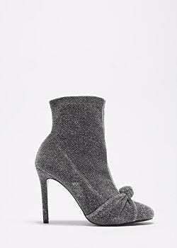 Low boot in lurex with decorative knot Gaudì Fashion