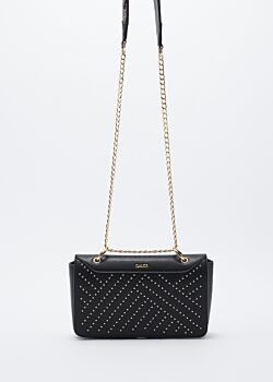Faux leather crossbody bag with embellishment Gaudì Fashion