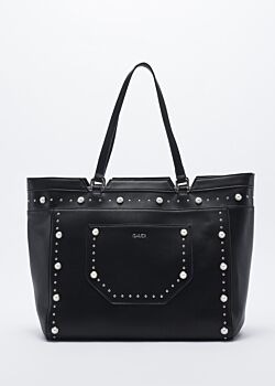 Bag with beads and micro studs Gaudì Fashion