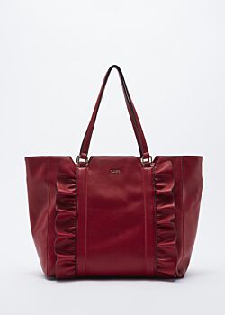 Bag with ruffle embellishment Gaudì Fashion
