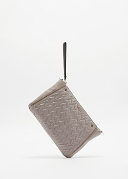 Clutch bag in quilted faux leather Gaudì Fashion