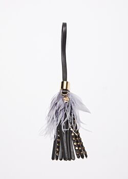 Keyring with studs and feathers Gaudì Fashion