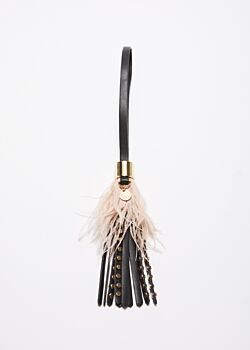 Keyring with studs and feathers Gaudì Fashion