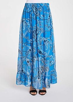 Viscose and silk skirt Gaudì Fashion