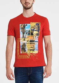 Gaudì Short Sleeve T-Shirt In Cotton Gaudì