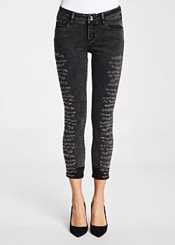 Jeans with rhinestones Gaudì Jeans