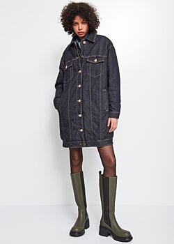 Unico Long denim jacket Gaudì Jeans