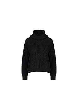 Polo neck jumper Black Gaudì Jeans