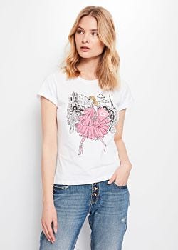 T-shirt with graphic print Gaudì Jeans