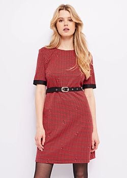 Houndstooth dress Gaudì Jeans