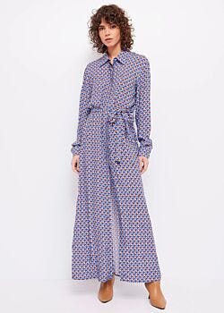 2827-2819-2376-2101 Chemisier con stampa geometrica Gaudì Jeans
