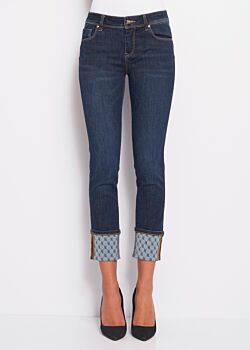 Skinny jeans with turn-up hem Gaudì Jeans