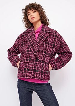 2001-3616 Veste croisée à carreaux Gaudì Jeans