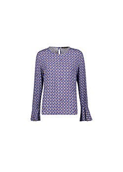 2827-2819-2376-2101 Blouse with geometric pattern Gaudì Jeans