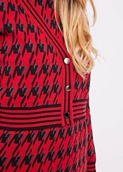 Cardigan pied de poule Gaudì Jeans