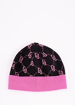 2001-3616 Berretto beanie con logo jacquard Gaudì Jeans