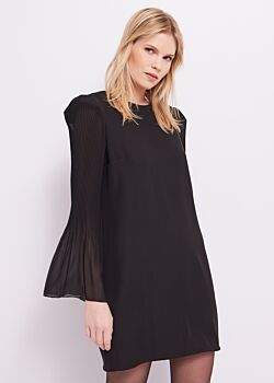 Black Abito in tessuto fluido Gaudì Fashion