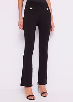 Black Knit trousers Gaudì Fashion