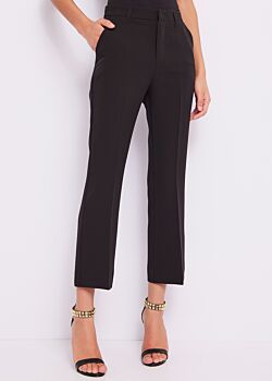 Black Pantaloni cropped Gaudì Fashion
