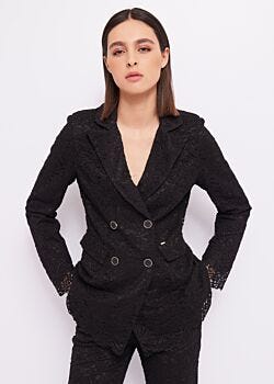 Black Lace blazer Gaudì Fashion