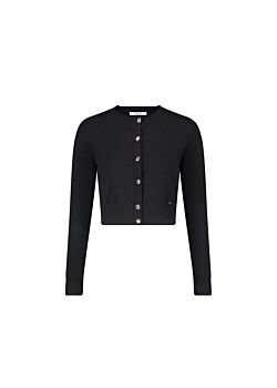 Black Cardigan avec boutons Gaudì Fashion
