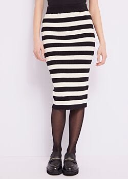 Black-tofu Striped skirt Gaudì Fashion
