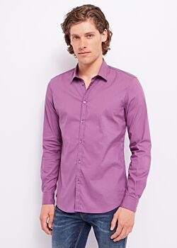 Chinese Violet Camicia slim fit Gaudì Uomo