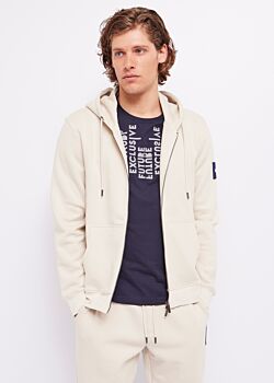 Sweatshirt with hood and zip Gaudì Homem