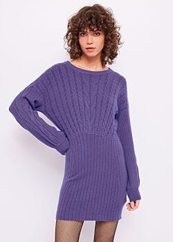 Short dress with cable-knit pattern Gaudì Jeans