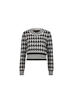 Houndstooth jumper Gaudì Jeans