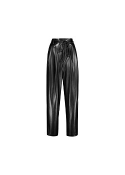 Cropped faux-leather trousers Gaudì Fashion