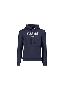 Felpa con cappuccio e logo Gaudì Uomo