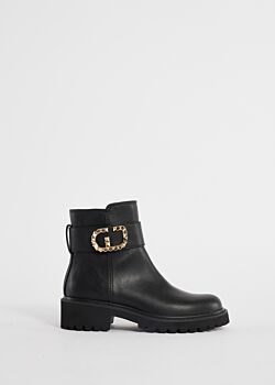 Black Stivaletti in con logo Gaudì Fashion