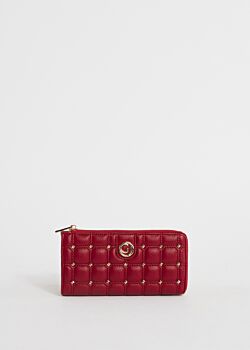 Quilted wallet with studs Gaudì Fashion