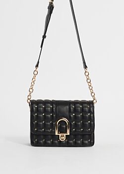 Borsa crossbody matelassé con borchie Gaudì Fashion