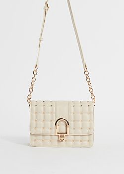 Borsa crossbody matelassé con borchie Gaudì Fashion