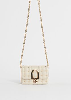 Mini crossbody matelassé con borchie Gaudì Fashion