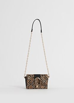 Marrone Mini crossbody pitone Gaudì Fashion