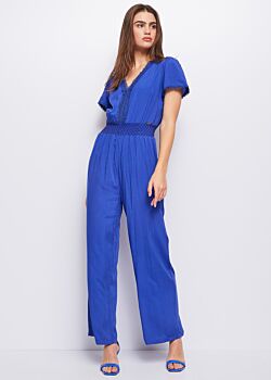 Blue Muslin jumpsuit Gaudì Jeans