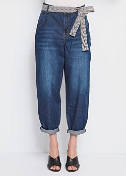 Slouchy jeans with belt Gaudì Jeans