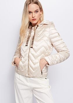 Birch Hooded down jacket Gaudì Jeans